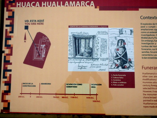 Huaca Huallamarca Temple.